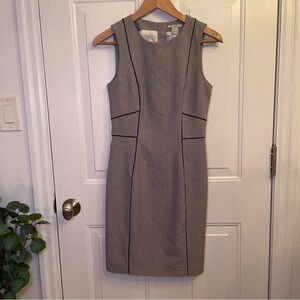 H&M Elegant Gray Midi Dress